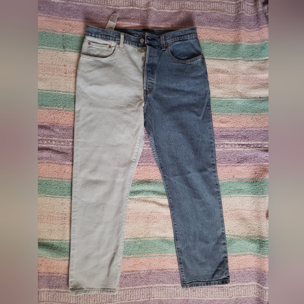 Two-Tone Women's Jeans
